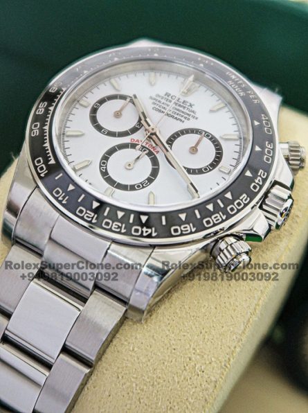 Rolex Daytona Panda Super Clone Swiss Replica Watch | Ref 126500LN | 4131 Swiss Movement - Image 6