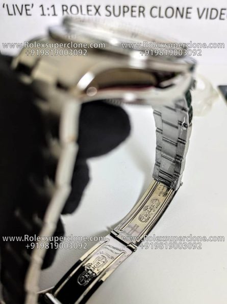 Rolex Daytona Paul Newman Super Clone Swiss Replica Watch | Ref 6241 | Vintage White 'Panda' Dial | Manual Winding 722-1 Swiss Clone Movement - Image 7