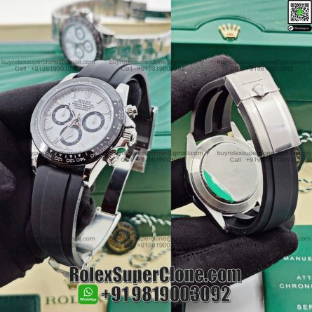 Rolex Daytona Panda Super Clone Swiss Replica Watch | Ref 116500LN | 4130 Swiss Movement - Image 11