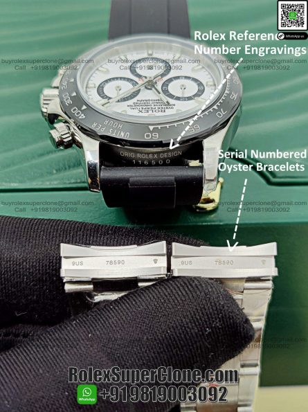 Rolex Daytona Panda Super Clone Swiss Replica Watch | Ref 116500LN | 4130 Swiss Movement - Image 10