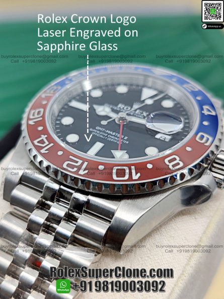 Rolex GMT Master II Pepsi Super Clone Swiss Replica Watch | Ref 126710BLRO | 3285 Swiss Movement - Image 9