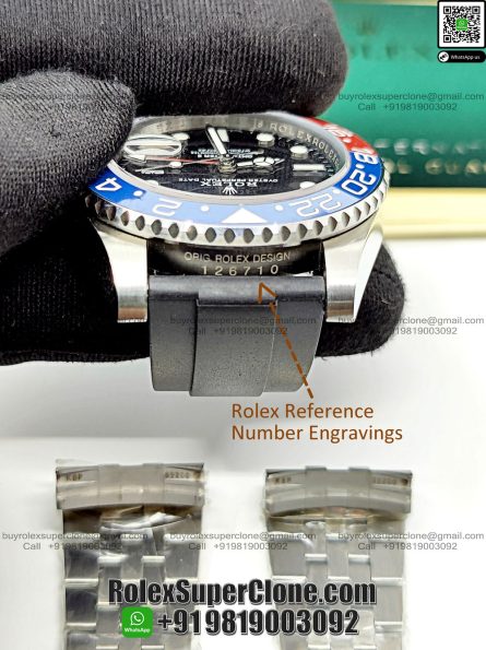 Rolex GMT Master II Pepsi Super Clone Swiss Replica Watch | Ref 126710BLRO | 3285 Swiss Movement - Image 10
