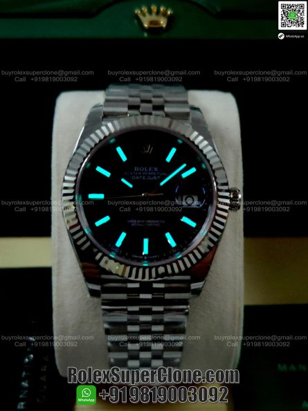 Rolex Datejust 41mm Super Clone Swiss Replica Watch | White Dial Ref 126334 | 3235 Swiss Movement - Image 5
