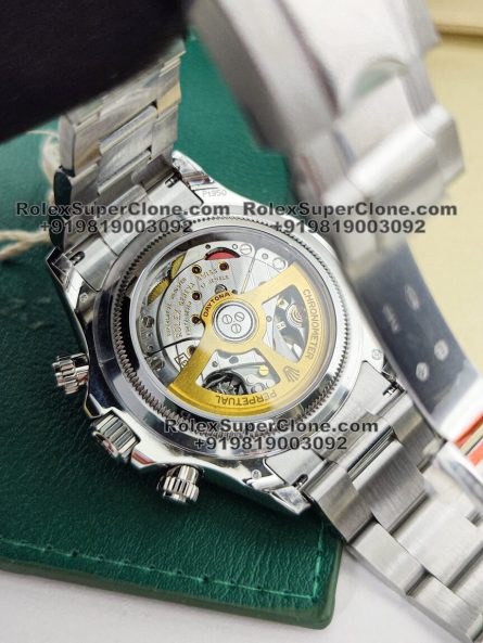 Rolex Daytona Ice Blue Dial Super Clone Swiss Replica Watch | Ref 126506 | 4131 Swiss Movement - Image 3