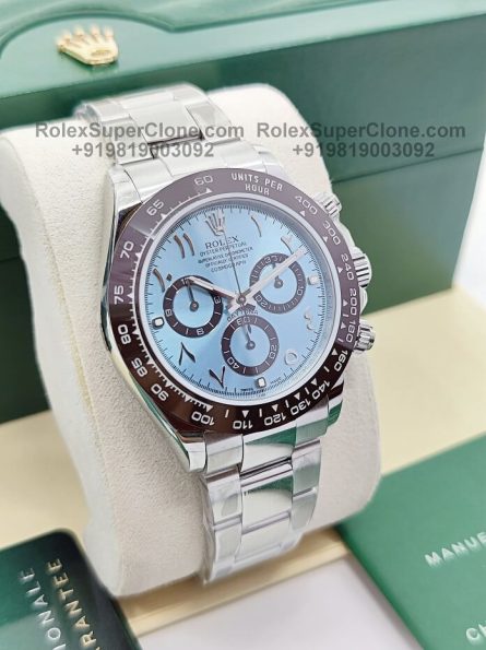 Rolex Daytona Arabic Dial Super Clone Swiss Replica Watch | Ref 116506 | 4130 Swiss Movement - Image 4