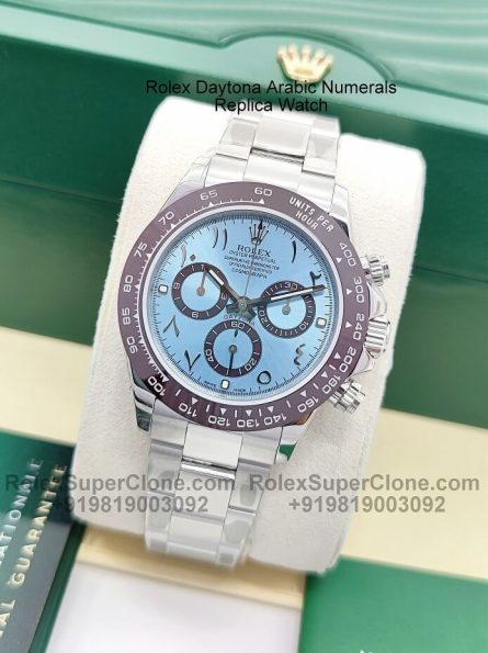 Rolex Daytona Arabic Dial Super Clone Swiss Replica Watch | Ref 116506 | 4130 Swiss Movement - Image 5