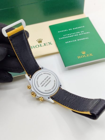 Rolex Daytona DIW White Carbon Super Clone Swiss Replica Watch | Custom Made Limited Edition | 4130 Swiss Movement - Image 8