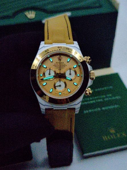 Rolex Daytona DIW White Carbon Super Clone Swiss Replica Watch | Custom Made Limited Edition | 4130 Swiss Movement - Image 6