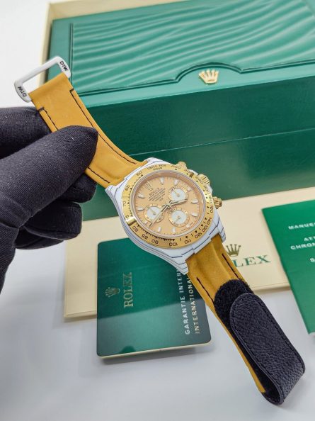 Rolex Daytona DIW White Carbon Super Clone Swiss Replica Watch | Custom Made Limited Edition | 4130 Swiss Movement - Image 3