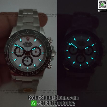 Rolex Daytona Panda Super Clone Swiss Replica Watch | Ref 116500LN | 4130 Swiss Movement - Image 3