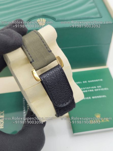 Rolex Daytona DIW Carbon Military Green Super Clone Swiss Replica Watch | Custom Made Limited Edition | 4130 Swiss Movement - Image 8