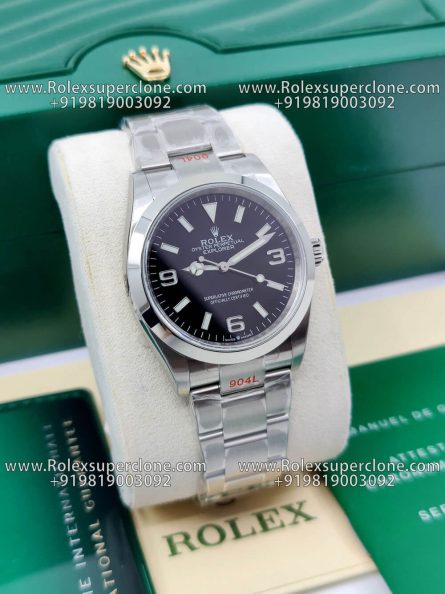 Rolex Explorer 36mm Super Clone Swiss Replica Watch | Ref 124270 | 3230 Swiss Movement - Image 3