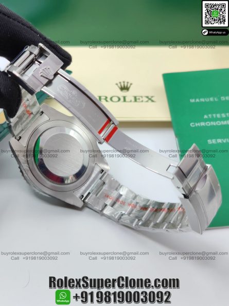 Rolex GMT Master II Pepsi 'Oyster Bracelet' Super Clone Swiss Replica Watch | Ref 126710BLRO | 3285 Swiss Movement - Image 7