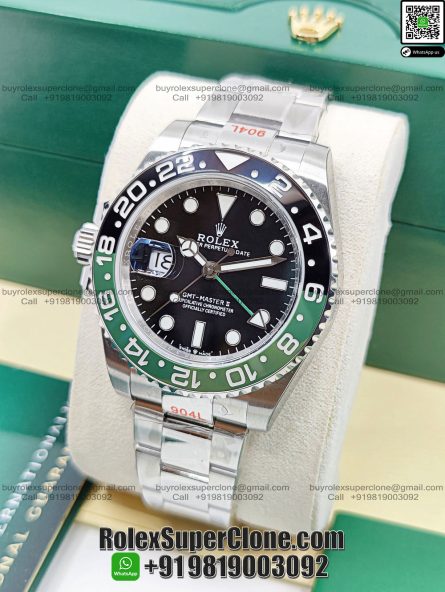 Rolex GMT Master II Sprite Super Clone Swiss Replica Watch | Ref 126720VTNR | 3285 Swiss Movement - Image 4