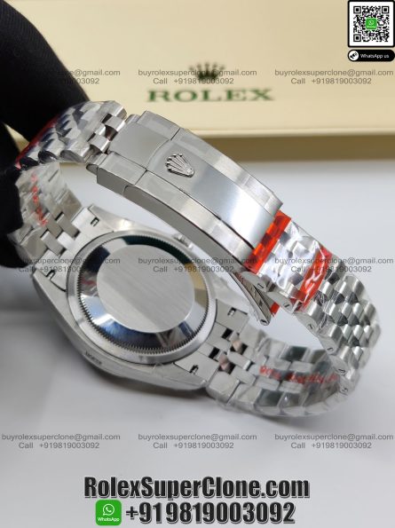 Rolex Datejust 36mm Super Clone Swiss Replica Watch | Wimbledon Dial Ref 126234 | 3235 Swiss Movement - Image 6