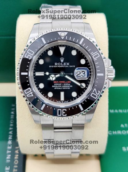 Rolex Sea-Dweller 43mm Super Clone Swiss Replica Watch | Ref 126600 | 3235 Swiss Movement