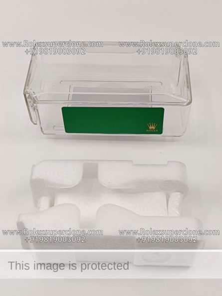 Rolex Protective Travel Case Made of Hard Transparent Plastic - Image 3