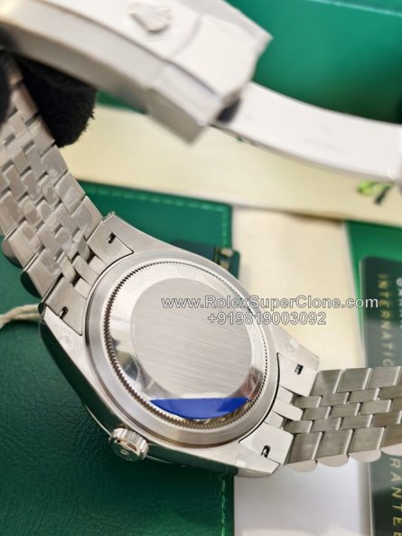 Rolex Sky-Dweller Blue Dial Super Clone Swiss Replica Watch | Jubilee Bracelet Ref 336934 | 9002 Swiss Movement - Image 7
