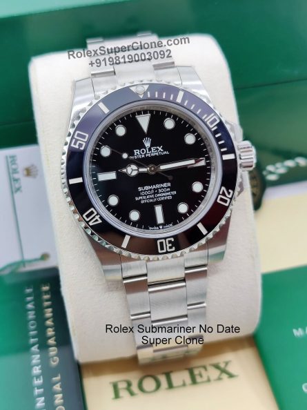 Rolex Submariner No Date Super Clone Swiss Replica Watch | Ref 124060 | 3230 Swiss Movement - Image 4