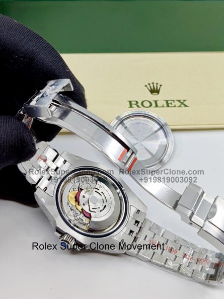 Rolex GMT Master II Sprite 'Jubilee Bracelet' Super Clone Swiss Replica Watch | Ref 126720VTNR | 3285 Swiss Movement - Image 6