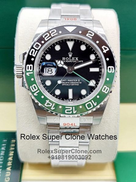 Rolex GMT Master II Sprite Super Clone Swiss Replica Watch | Ref 126720VTNR | 3285 Swiss Movement