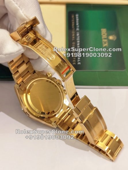 Rolex Daytona White Dial Super Clone Swiss Replica Watch | 18k Gold | Ref 126508 | 4131 Swiss Movement - Image 8
